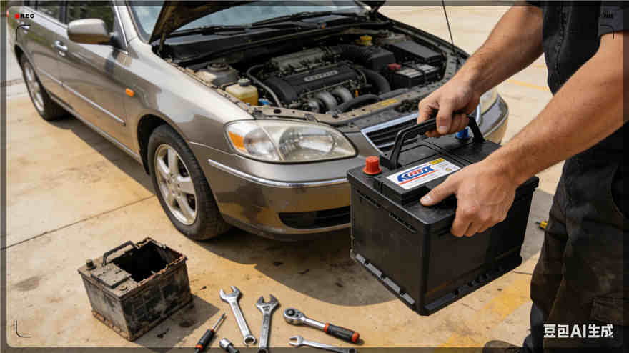 石家庄汽车换电瓶电话【案例】